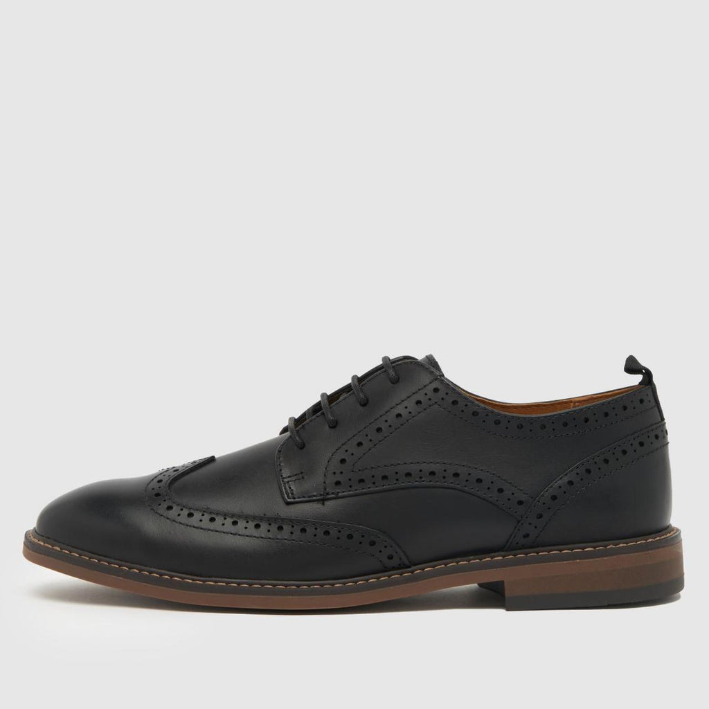 Rafe Leather Brogue in Black