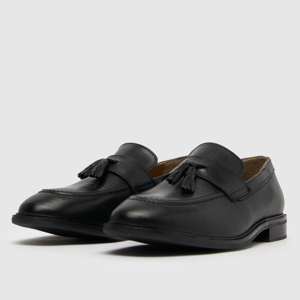 Raheem Tassel Loafer in Black