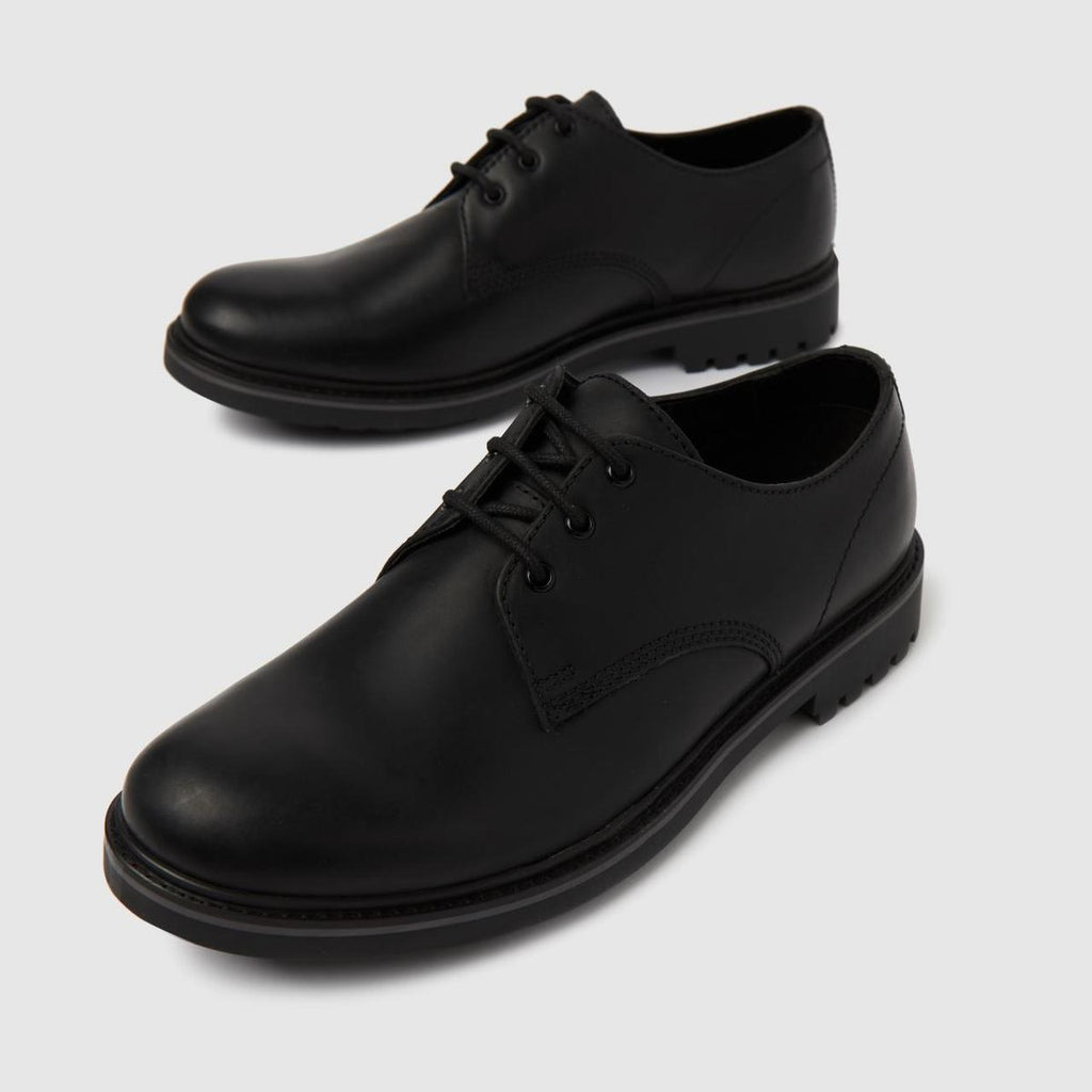 Pax Leather Derby in Black