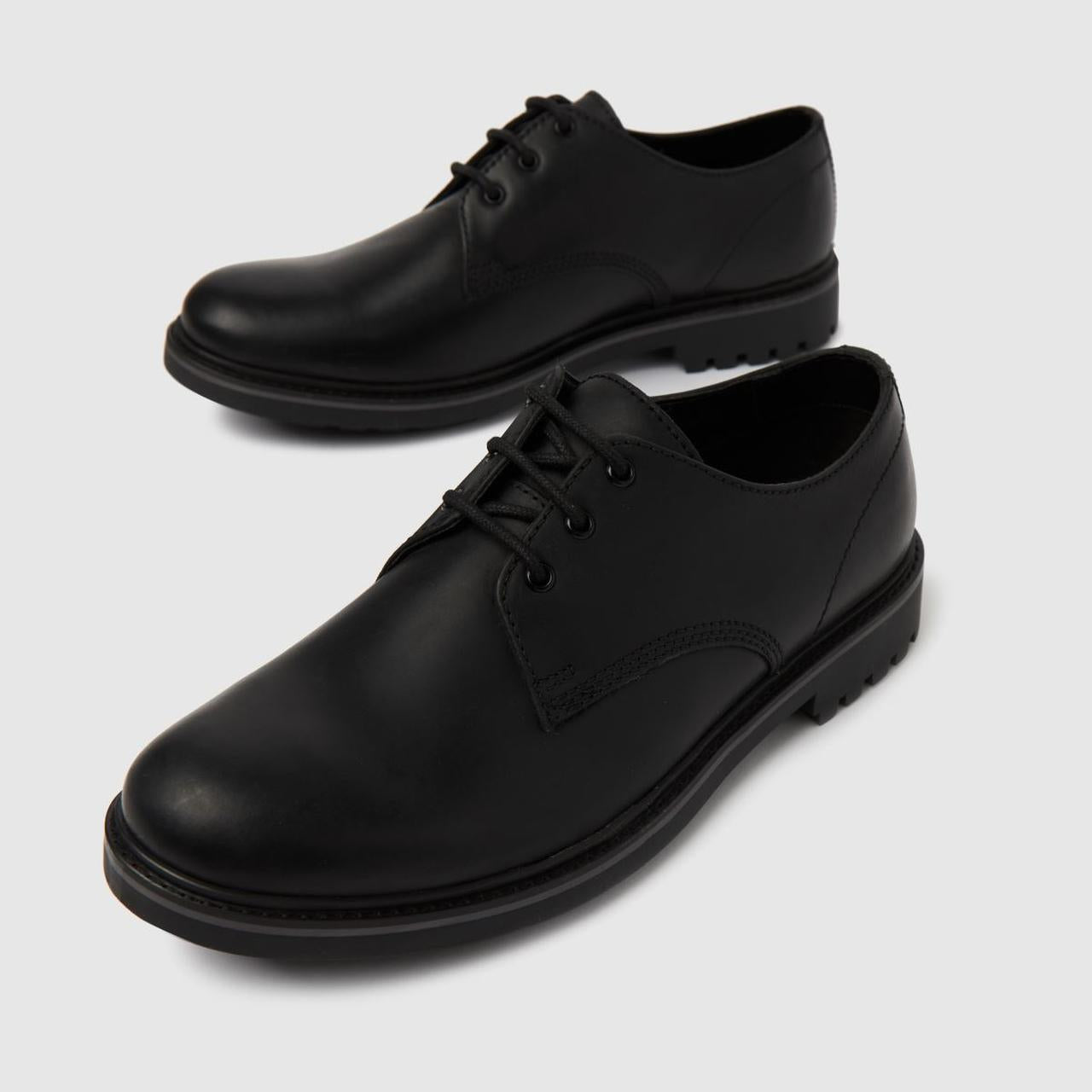 Pax Leather Derby in Black
