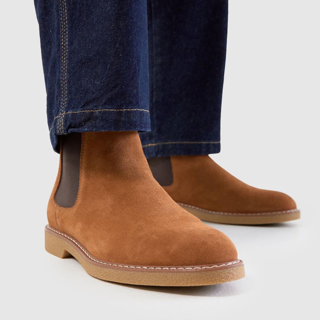 Dawn Suede Chelsea in Tan
