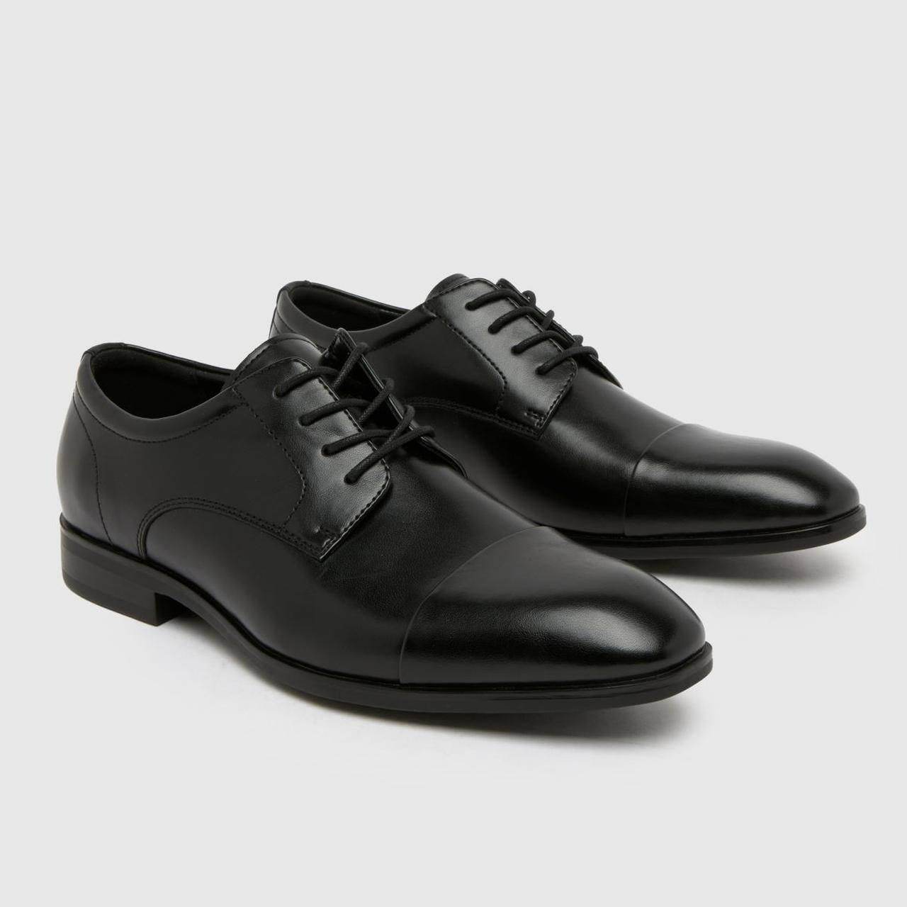 Ross Lace Up Derby in Black