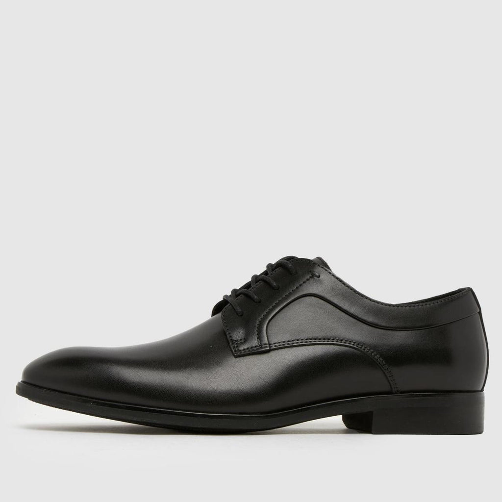Rail Leather Derby in Black