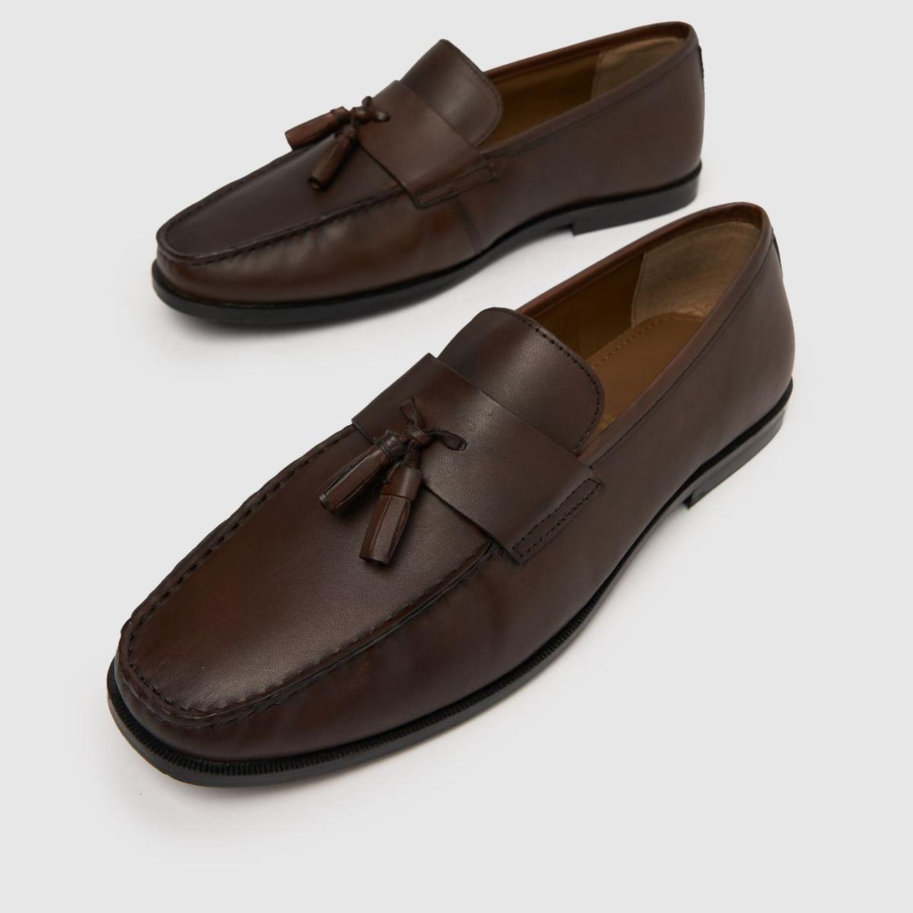 Rich Square Toe Loafer in Brown