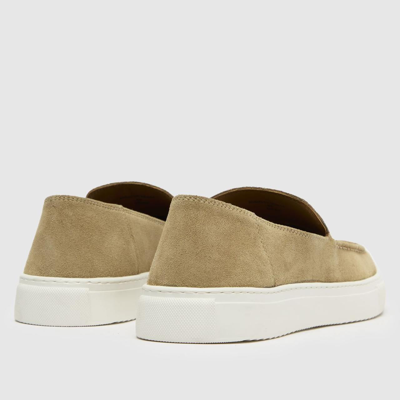 Rick Suede Slip On in Natural