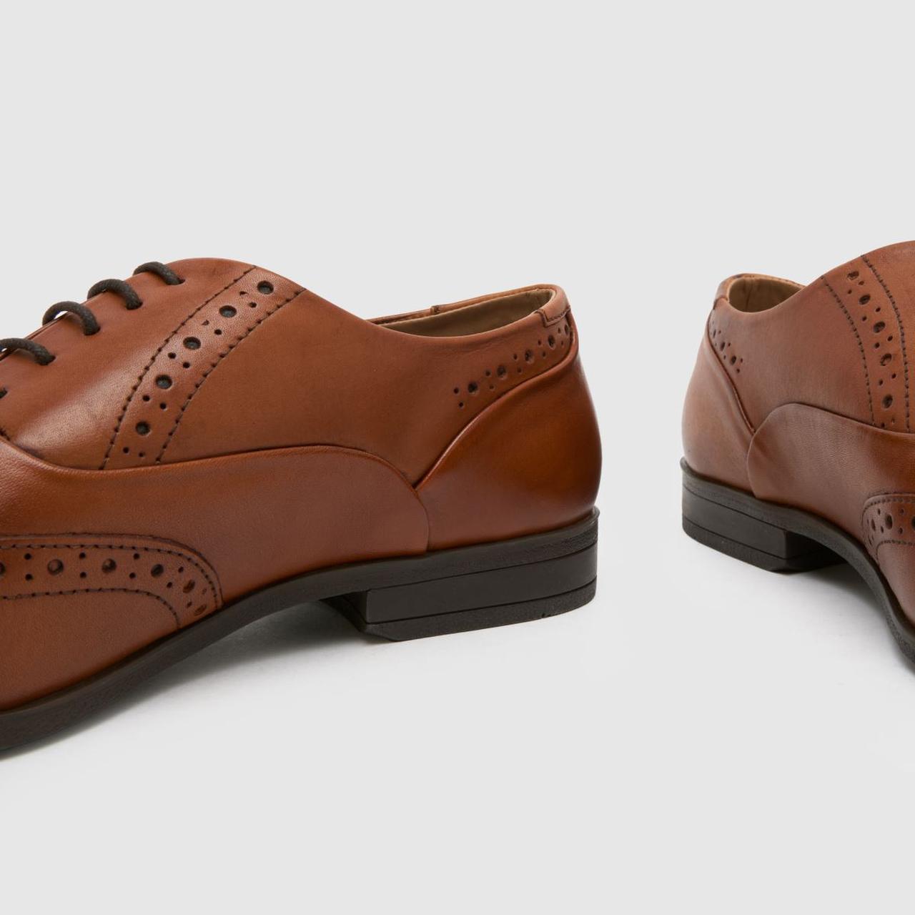 Row Leather Brogue in Tan