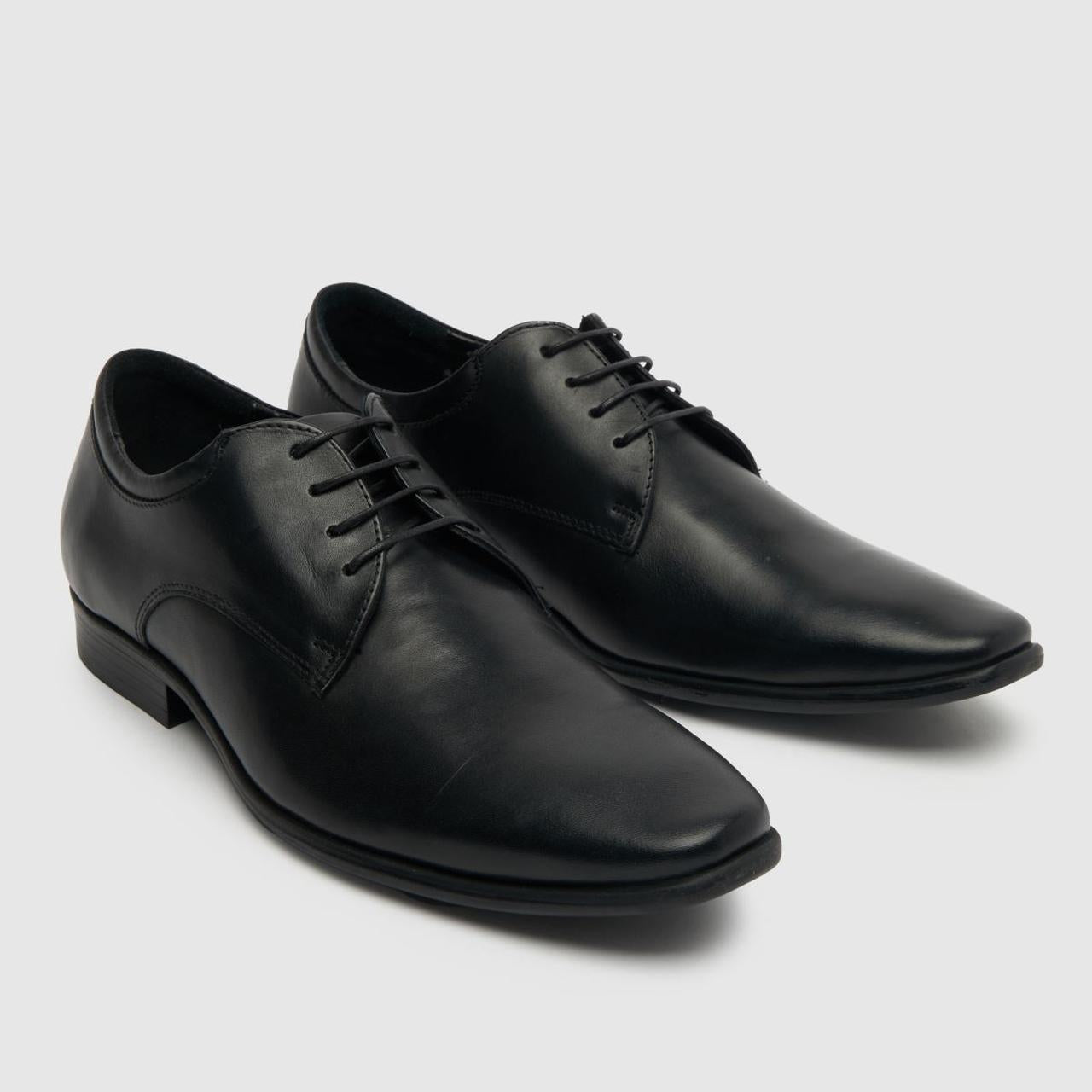 Ray Leather Derby in Black