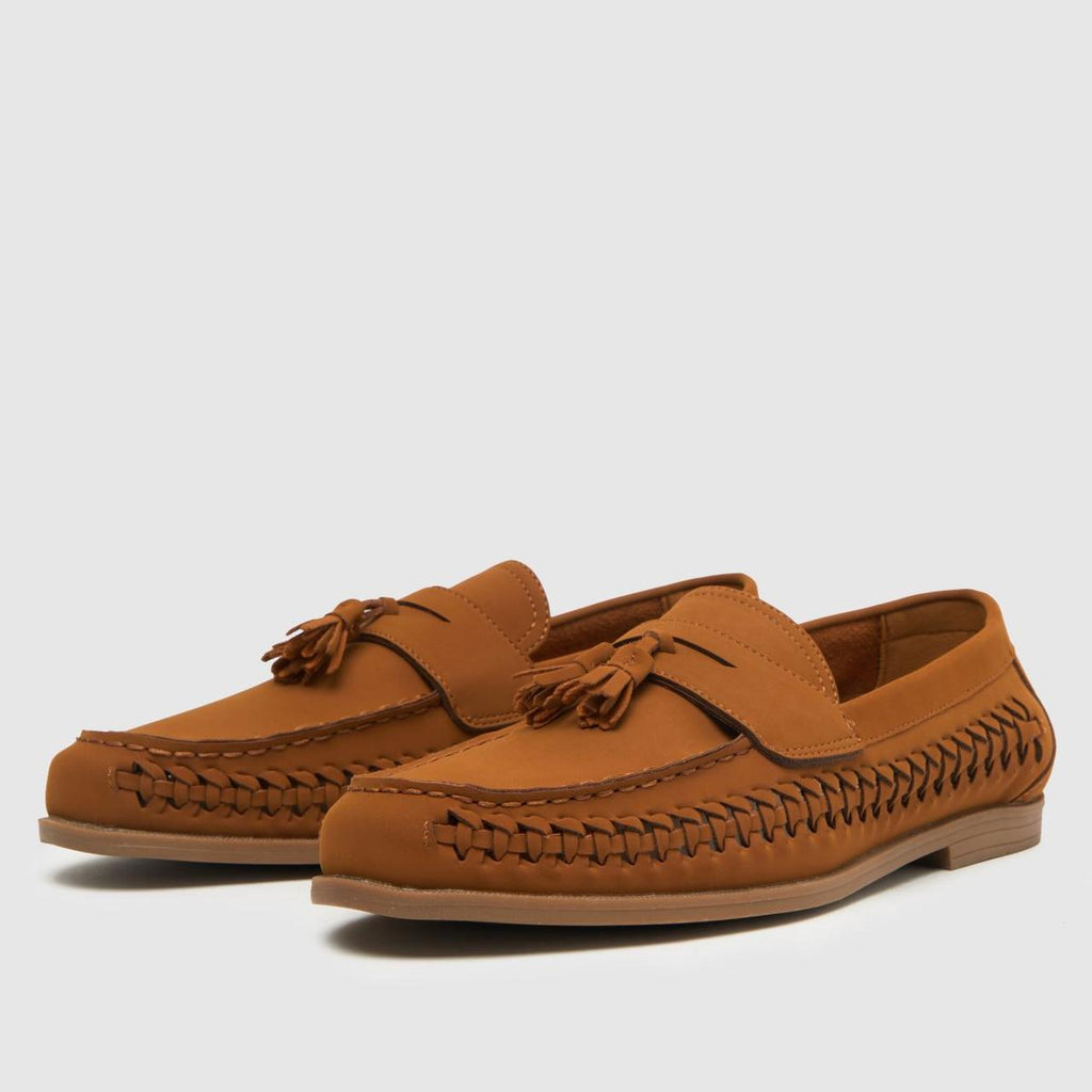 Reign Woven Loafer in Tan