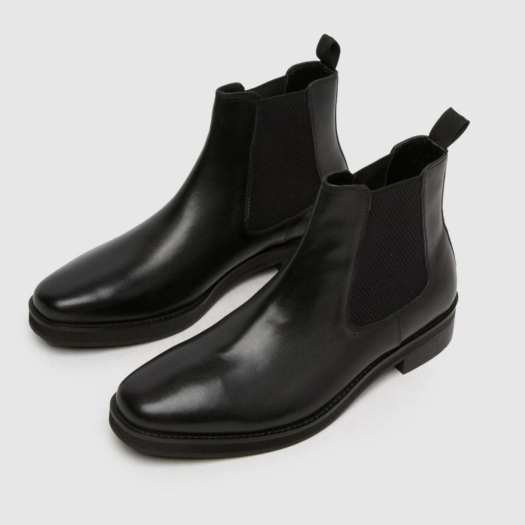Dom Leather Chelsea in Black