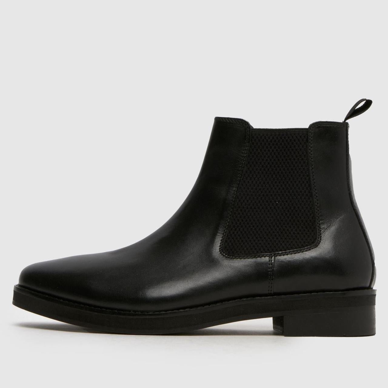 Dom Leather Chelsea in Black