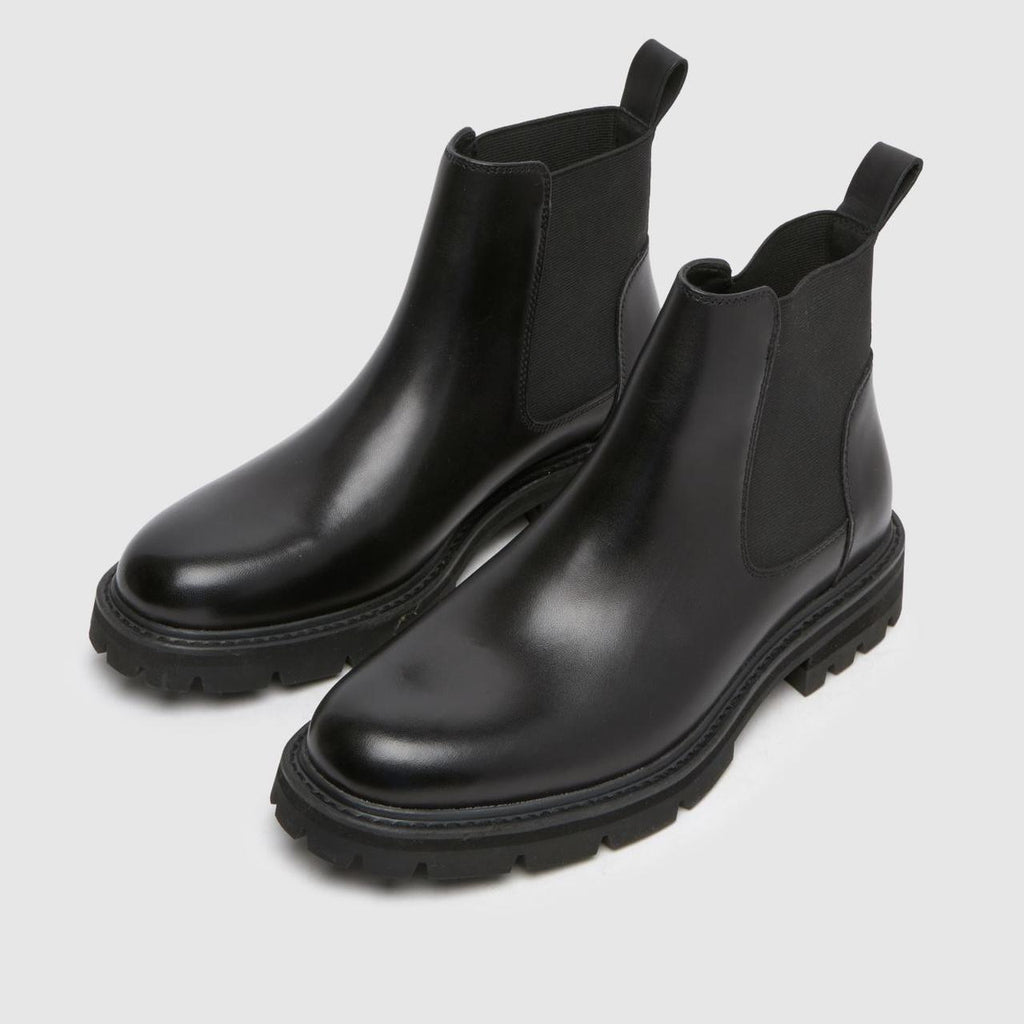Dorian Leather Chelsea in Black