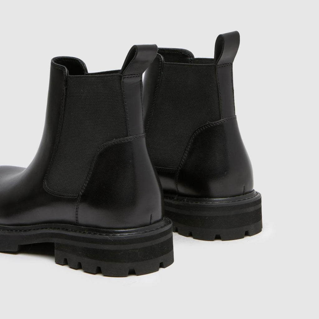 Dorian Leather Chelsea in Black