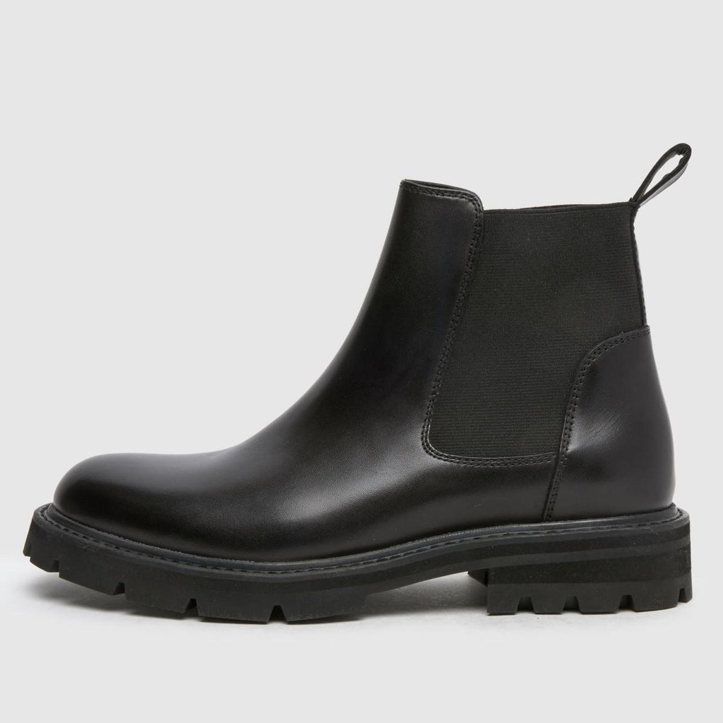 Dorian Leather Chelsea in Black