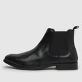 Dominic Leather Chelsea in Black