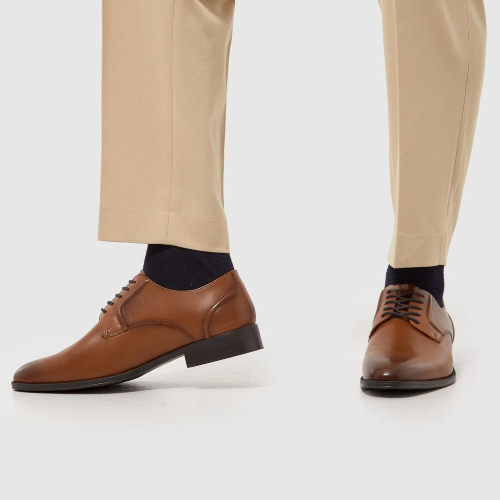 Reilly Leather Lace in Tan