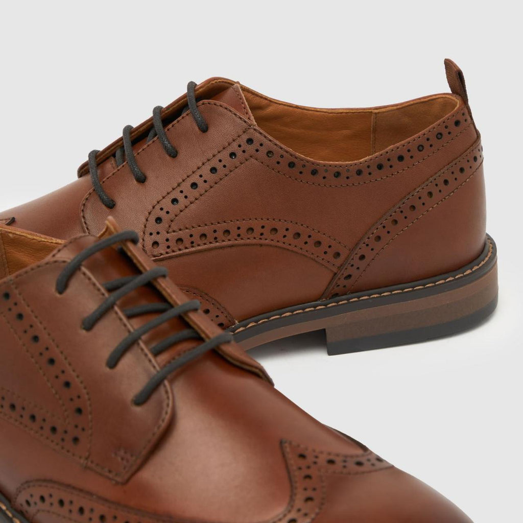 Rafe Leather Brogue in Brown