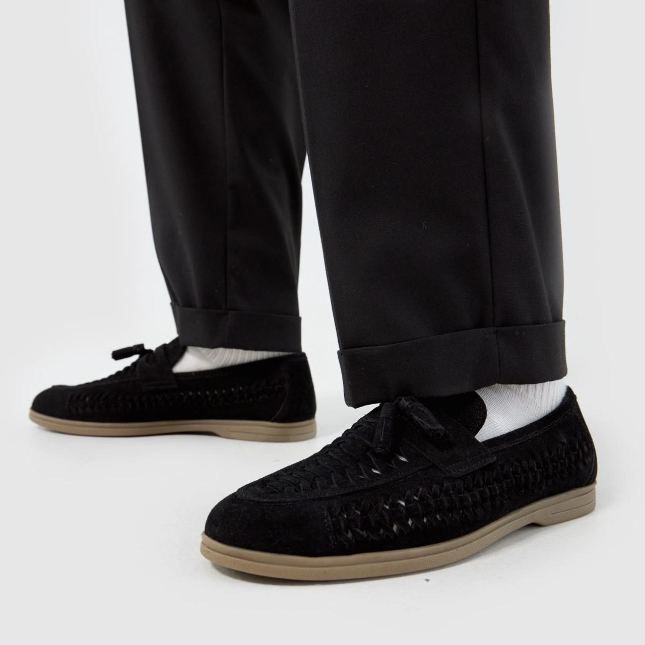 Rylan Suede Loafer in Black